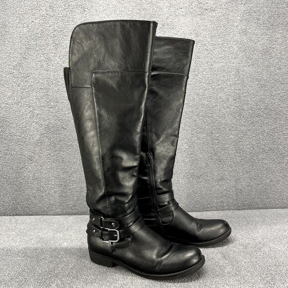 LifeStride Shoes - Life Stride Boots Womens 6 M Black Wide Calf Tall Delilah